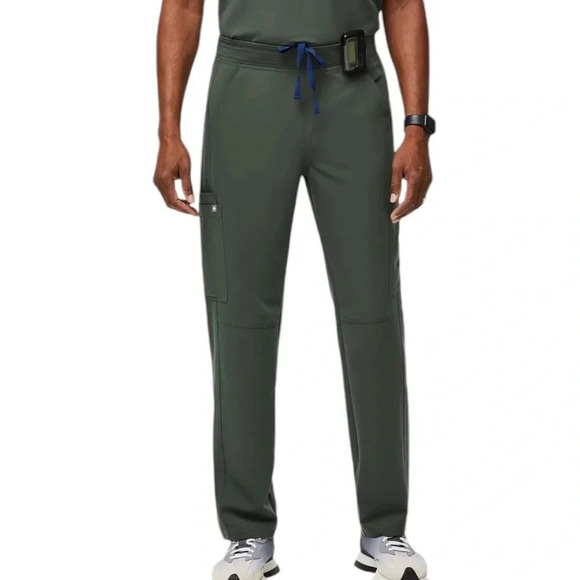 NEW Figs Axim Cargo Scrub Healthcare Uniform Drawstring Waist Pants Size S Tall - Picture 1 of 15